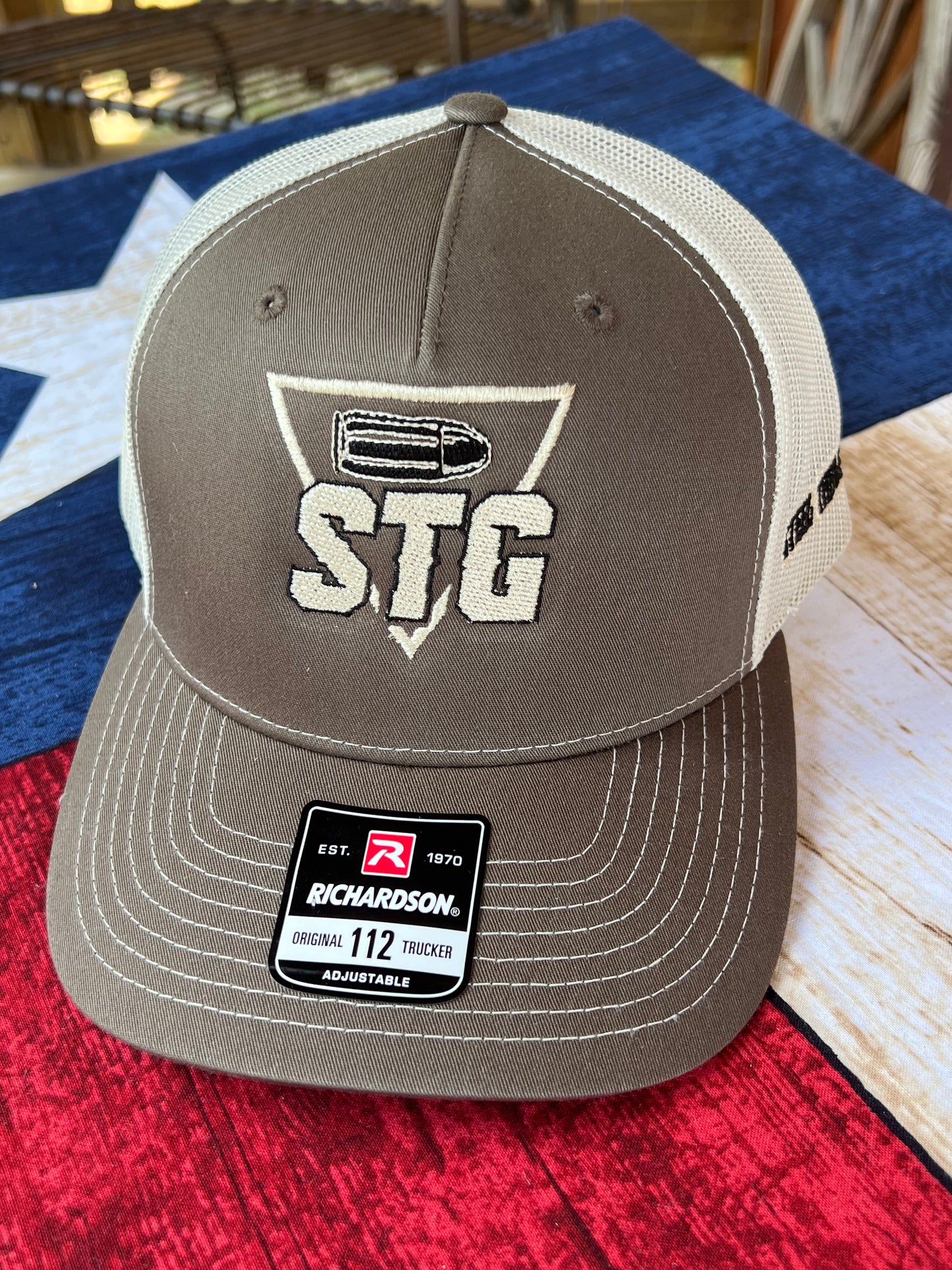 STG Brown/Tan Hat