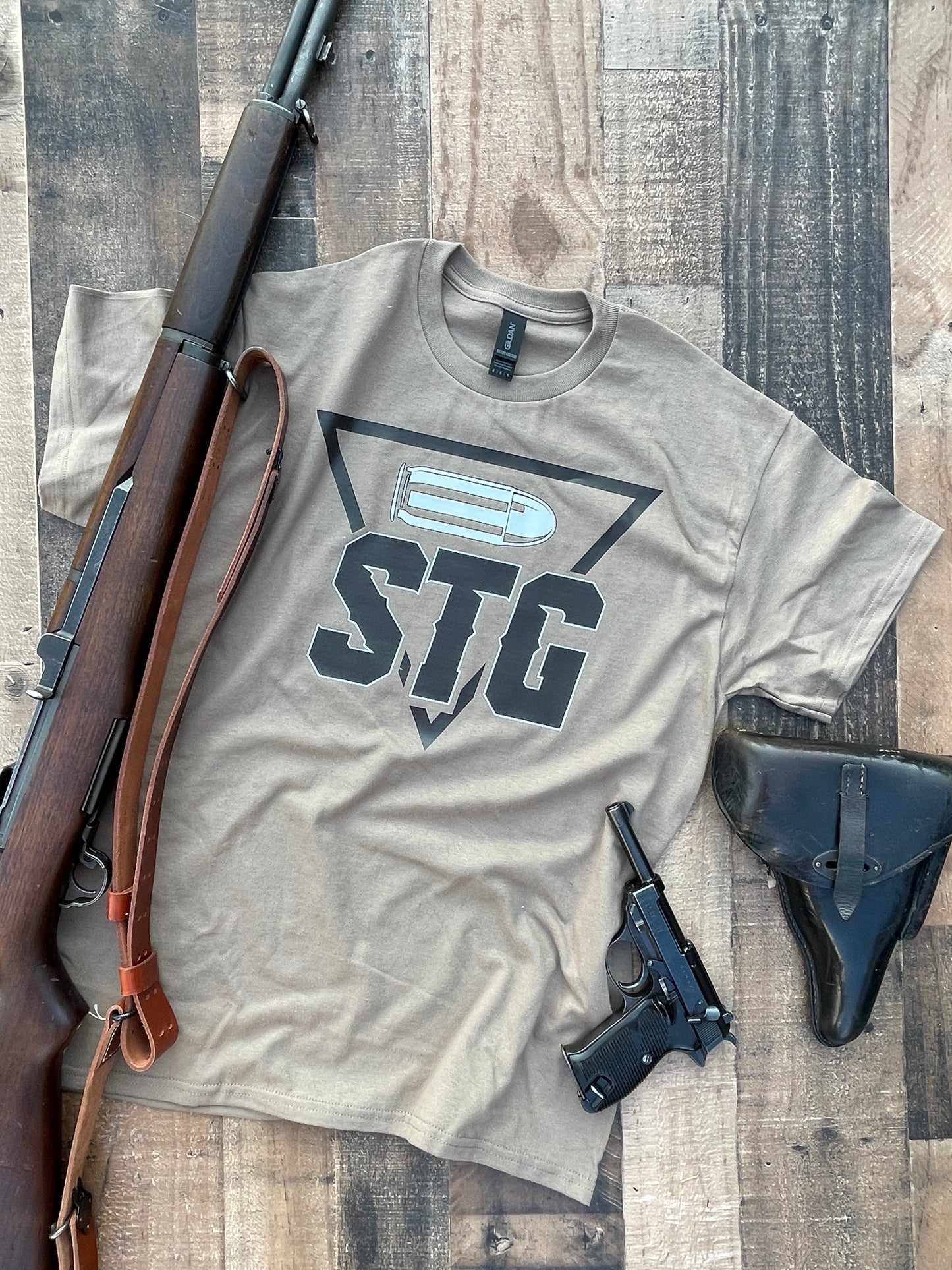 Brown Savana STG Logo Tshirt